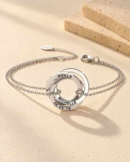 Bracelet Personnalisé Femme - vue de face