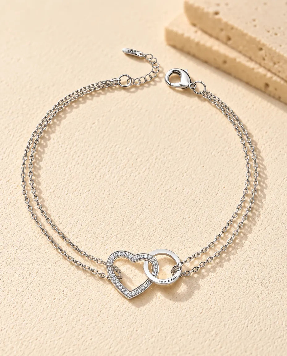 Bracelet Gravé - vue de trois quarts