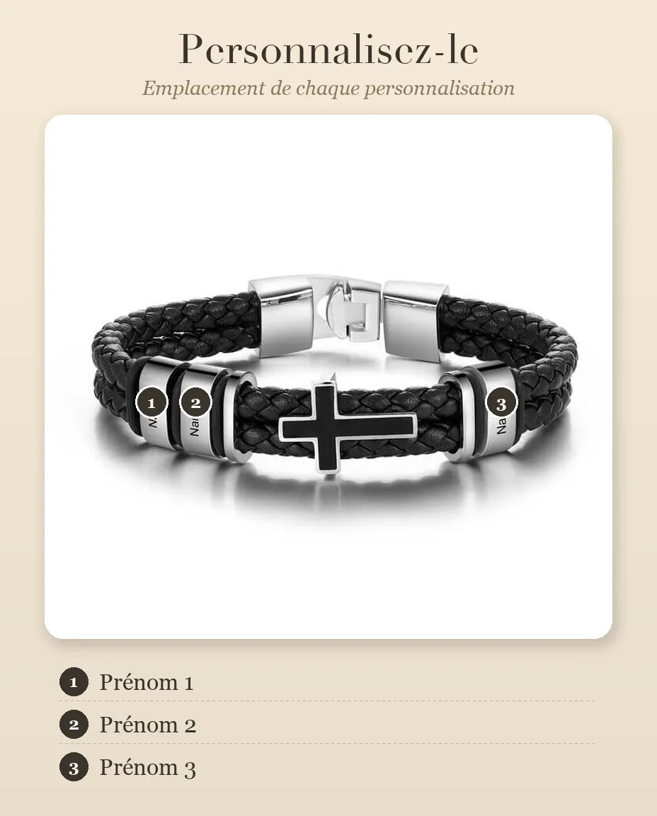 Bracelet Gravé Homme – guide de personnalisation