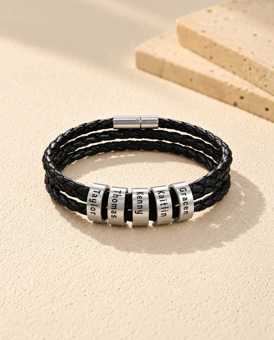 Bracelet Gravé Homme - vue de face