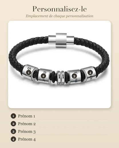 Bracelet Gravé Homme – guide de personnalisation