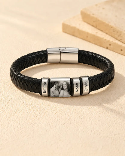 Bracelet Gravé - version à 3 prénoms