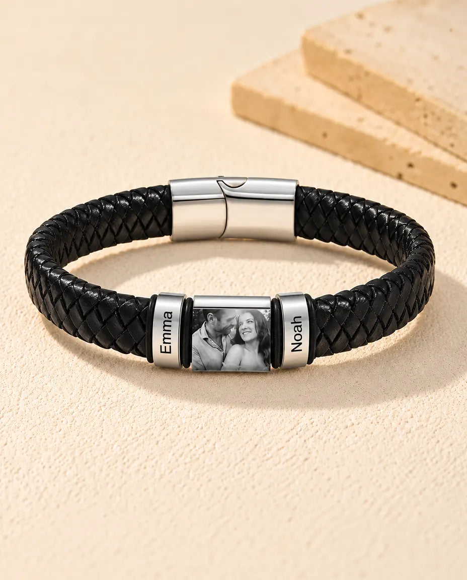 Bracelet Gravé - version à 2 prénoms