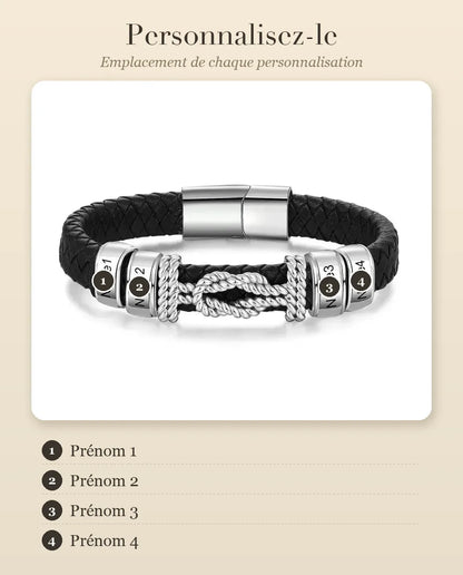 Bracelet Gravé Homme – guide de personnalisation