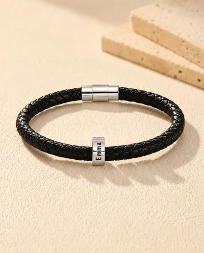 Bracelet Gravé Homme - version à 1 prénom