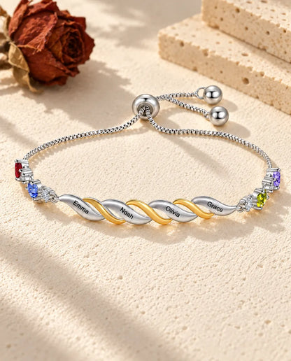 Bracelet Gravé pour Maman - vue de face