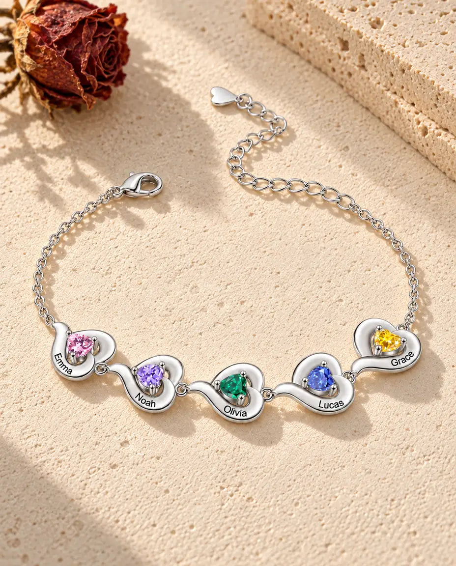 Bracelet Personnalisé Femme - vue de trois quarts