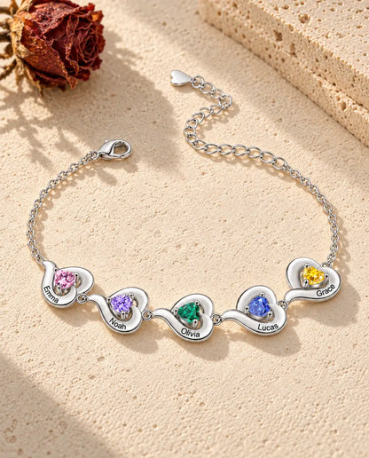 Bracelet Personnalisé Femme - vue de trois quarts
