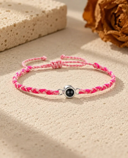 Bracelet Photo - en rose