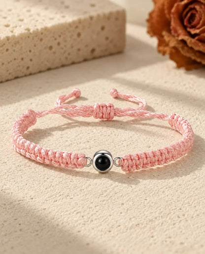 Bracelet Photo - en rose