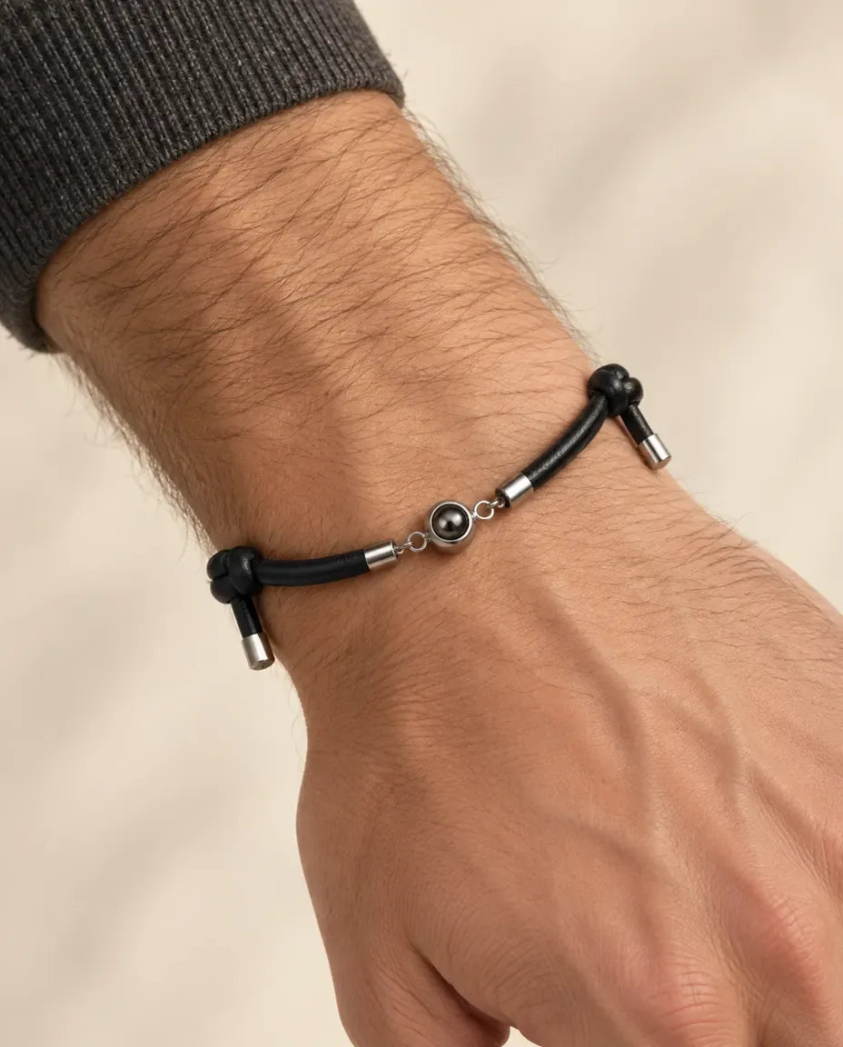 Bracelet Photo - porté par un mannequin