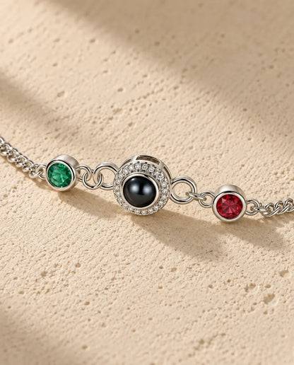Bracelet Photo - gros plan du pendentif de projection