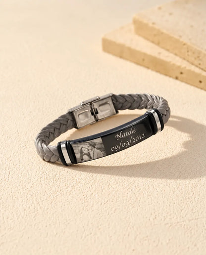 Bracelet Photo Homme - vue de face