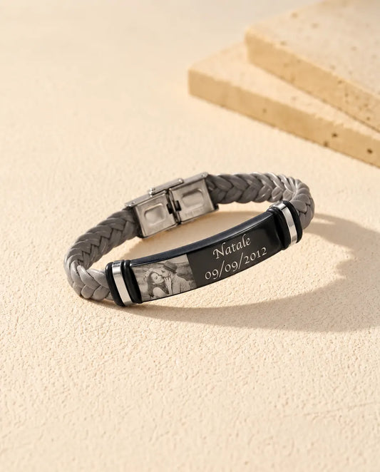 Bracelet Photo Homme - vue de face