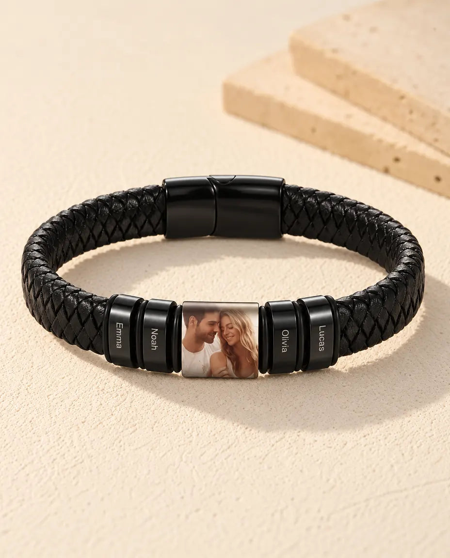 Bracelet Photo Homme - vue de face