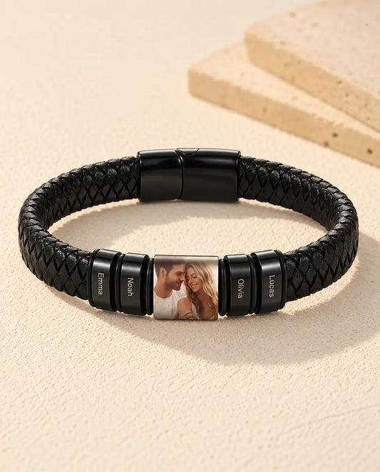 Bracelet Photo Homme - vue de face