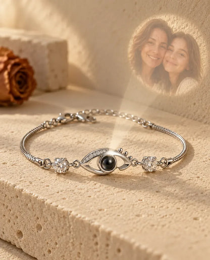 Bracelet Photo - projette la photo cachée sur un mur