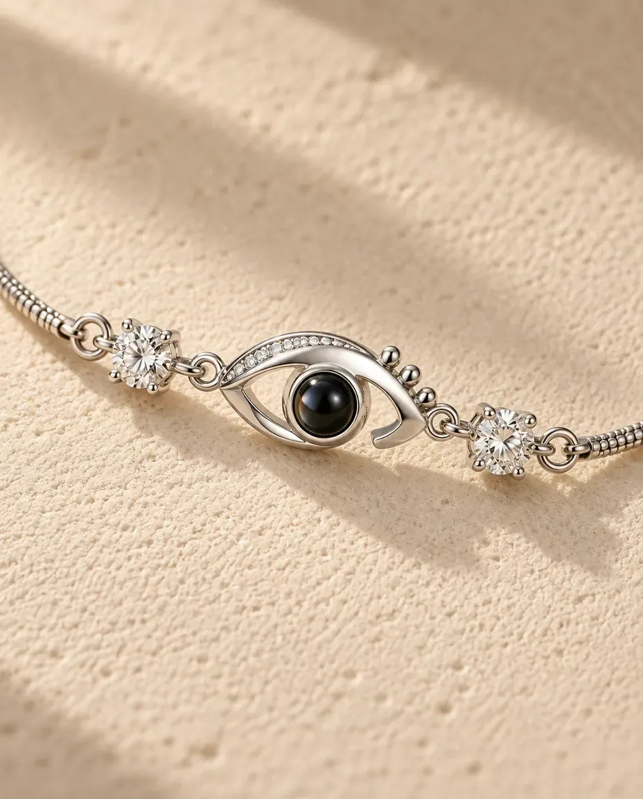 Bracelet Photo - gros plan du pendentif de projection