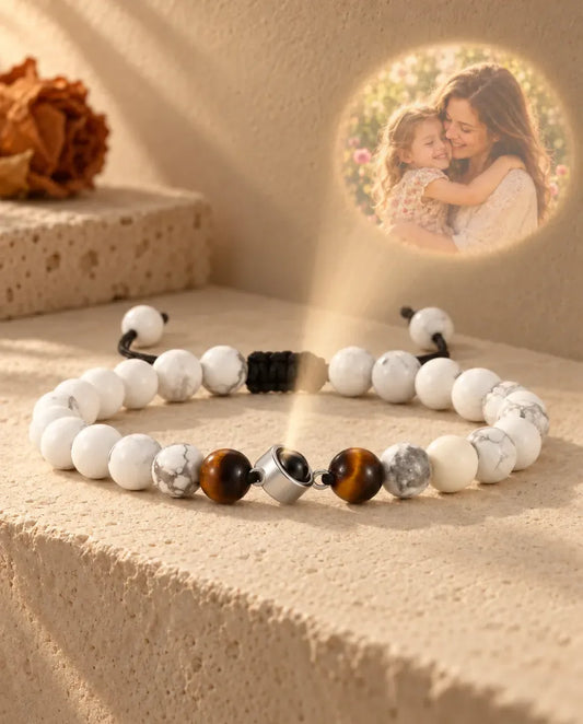 Bracelet Photo - projette la photo cachée sur un mur
