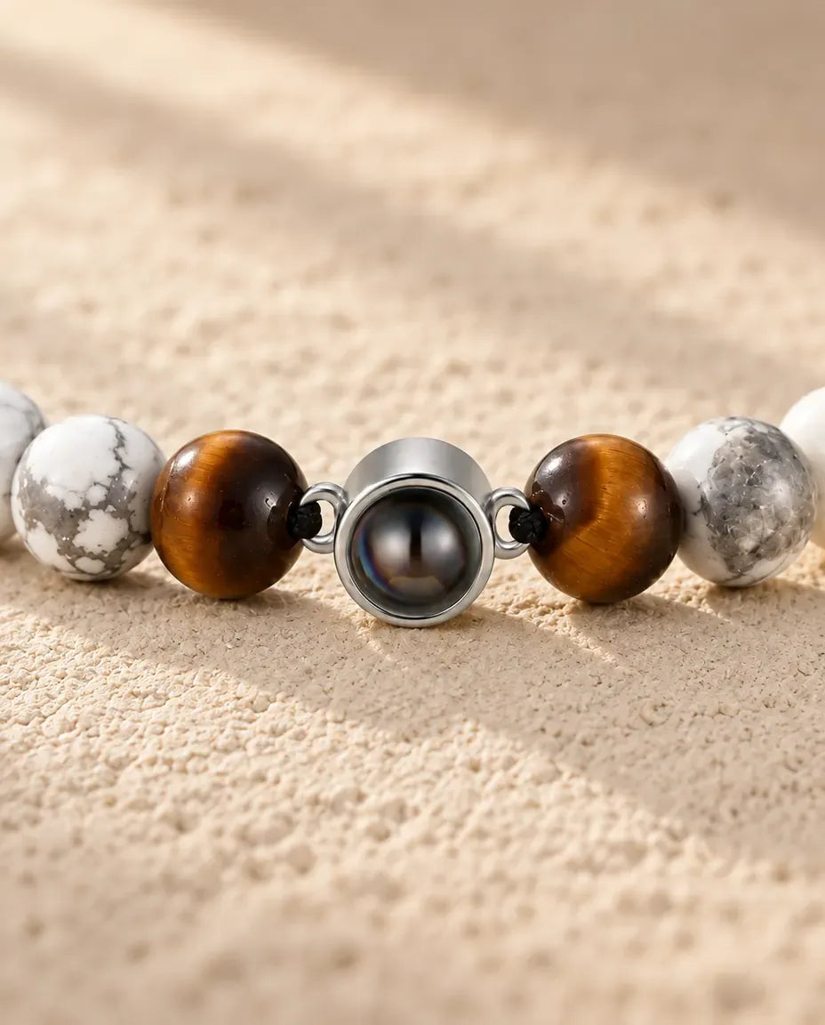 Bracelet Photo - gros plan du pendentif de projection