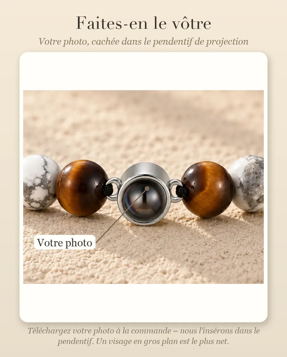 Bracelet Photo - guide de personnalisation : photo