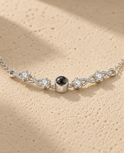 Bracelet Photo - gros plan du pendentif de projection
