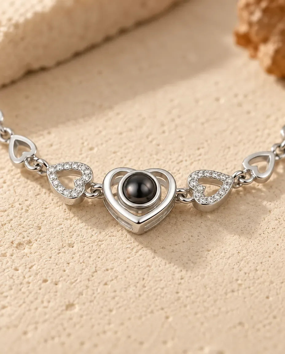 Bracelet Photo - gros plan du pendentif de projection