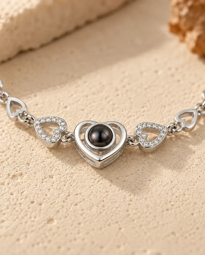 Bracelet Photo - gros plan du pendentif de projection