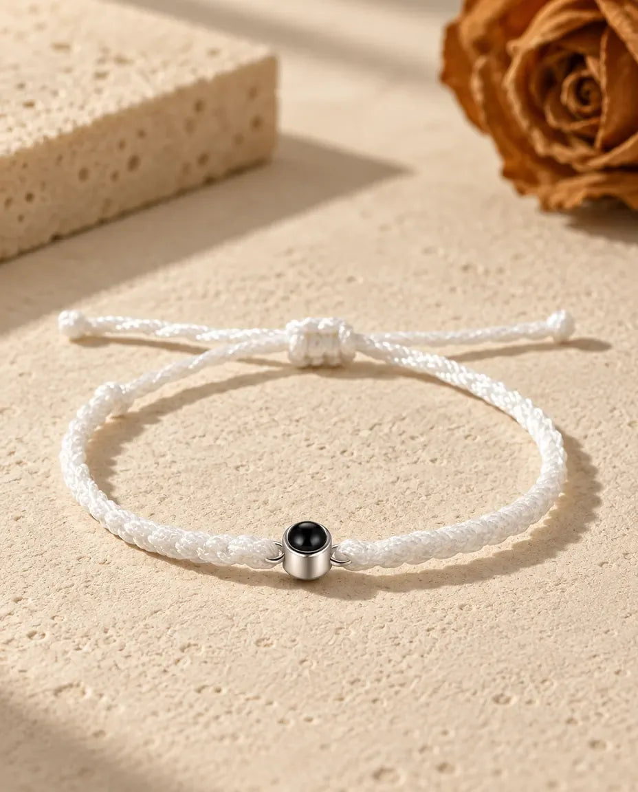 Bracelet Photo - en blanc