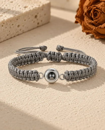 Bracelet Photo - en gris