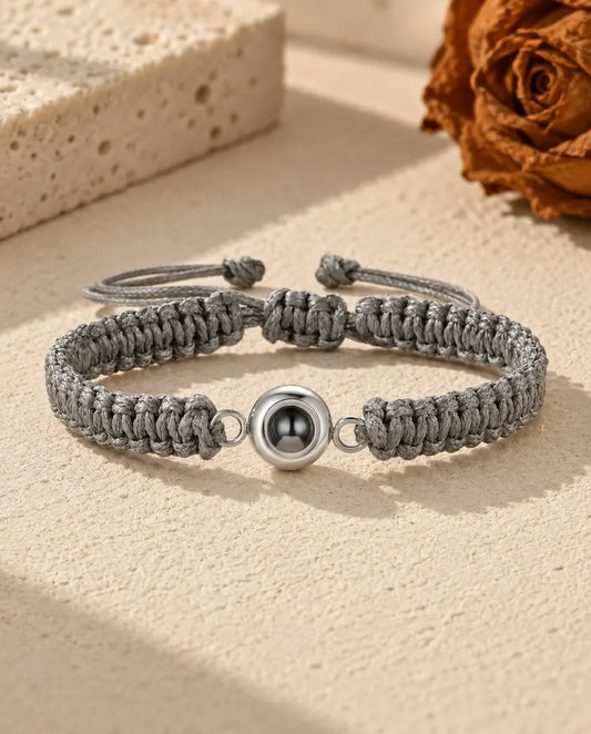 Bracelet Photo - en gris