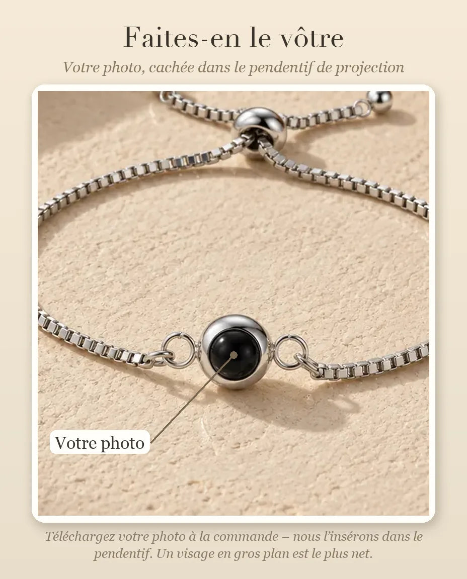 Bracelet Photo - guide de personnalisation : photo
