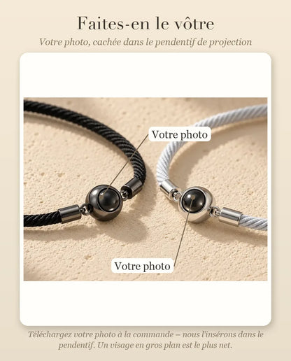 Bracelets Couple - guide de personnalisation : photo