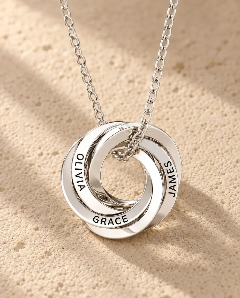 Collier Personnalisé - gros plan de la plaque gravable