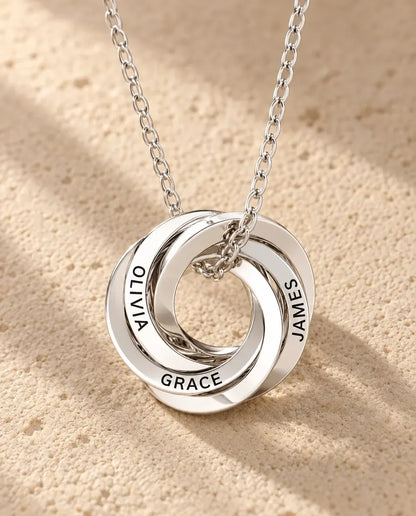 Collier Personnalisé - gros plan de la plaque gravable
