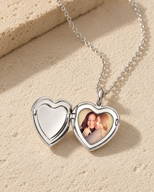 Collier Photo - ouvert, avec la photo à l intérieur
