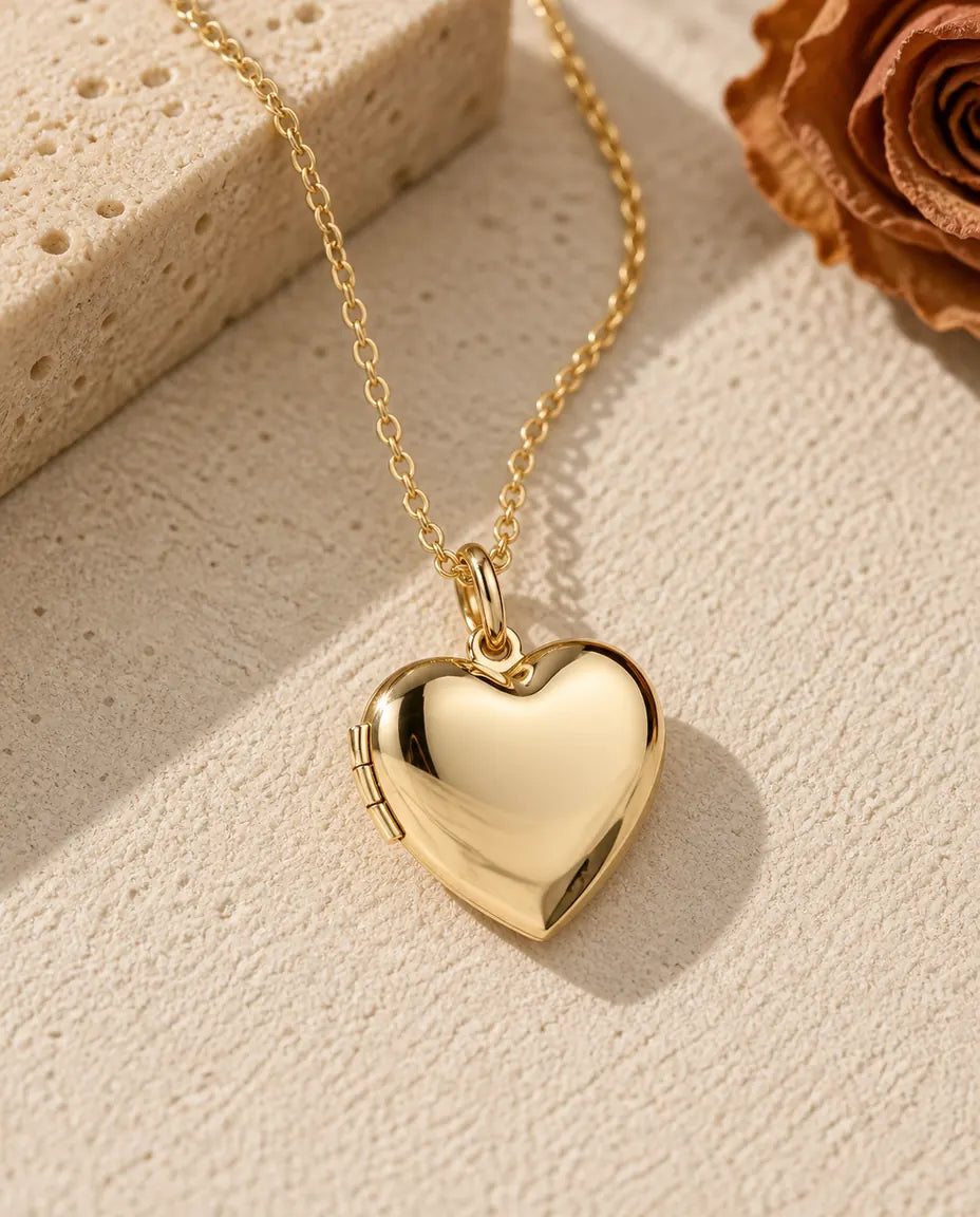 Collier Photo - finition or