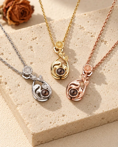 Pendentifs goutte argenté, doré et couleur or rose avec leur bélière marguerite