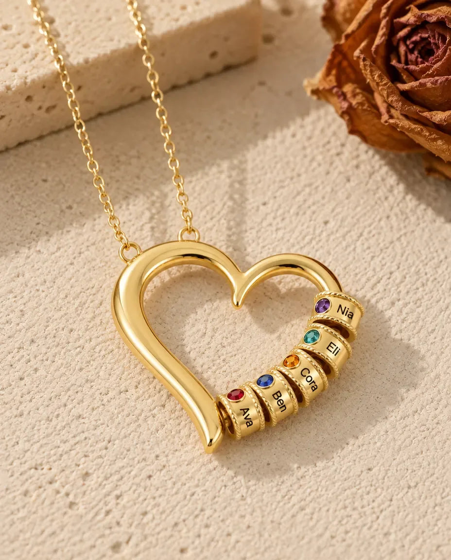 Collier Pierre de Naissance - finition or