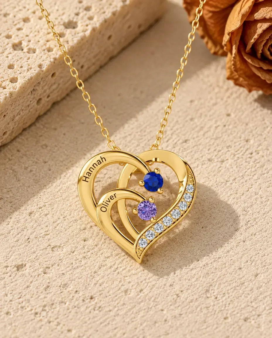 Collier Pierre de Naissance - finition or