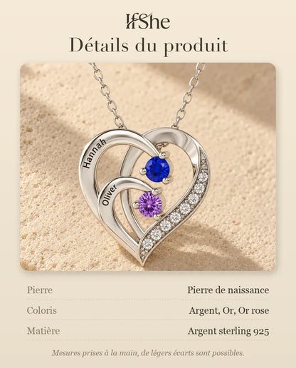 Collier Pierre de Naissance - dimensions et matière