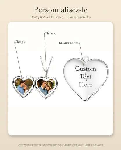 Guide de personnalisation – Photo 1, Photo 2 et position de la gravure