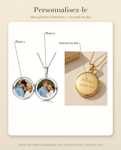 Guide de personnalisation – Photo 1, Photo 2 et position de la gravure